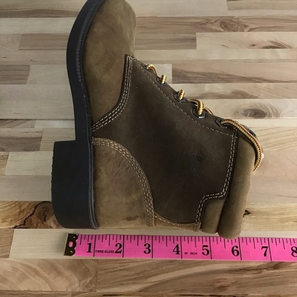 KODIAK leather lace up ankle boots brown size 5 - Picture 13 of 16